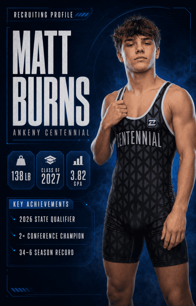 Matt Burns - Recruiting Card