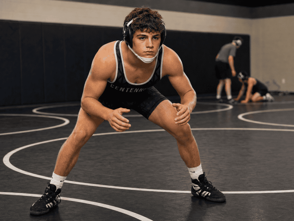 Matt Burns - Wrestling Practice